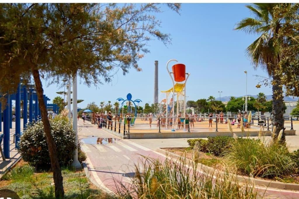 Playa Huelin Beach Malaga Exterior photo